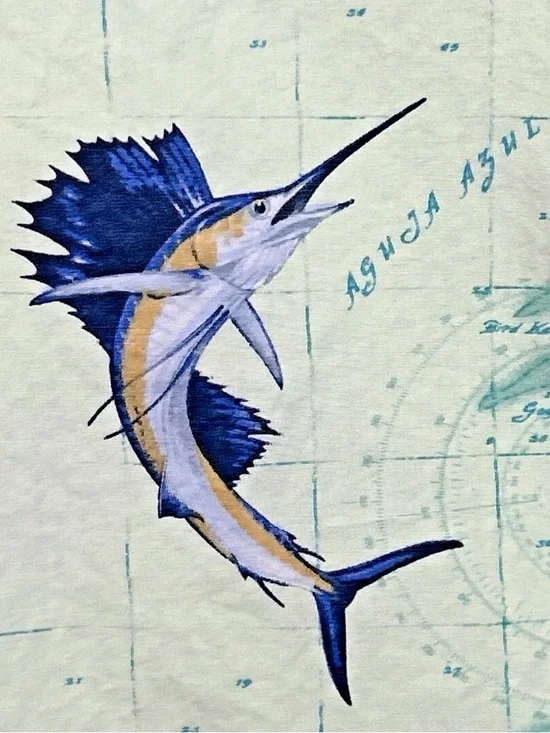 VTG Columbia PFG Men's Marlin Button Up Short Sleeve Fishing Lime Green Shirt XL - Picture 7 of 14